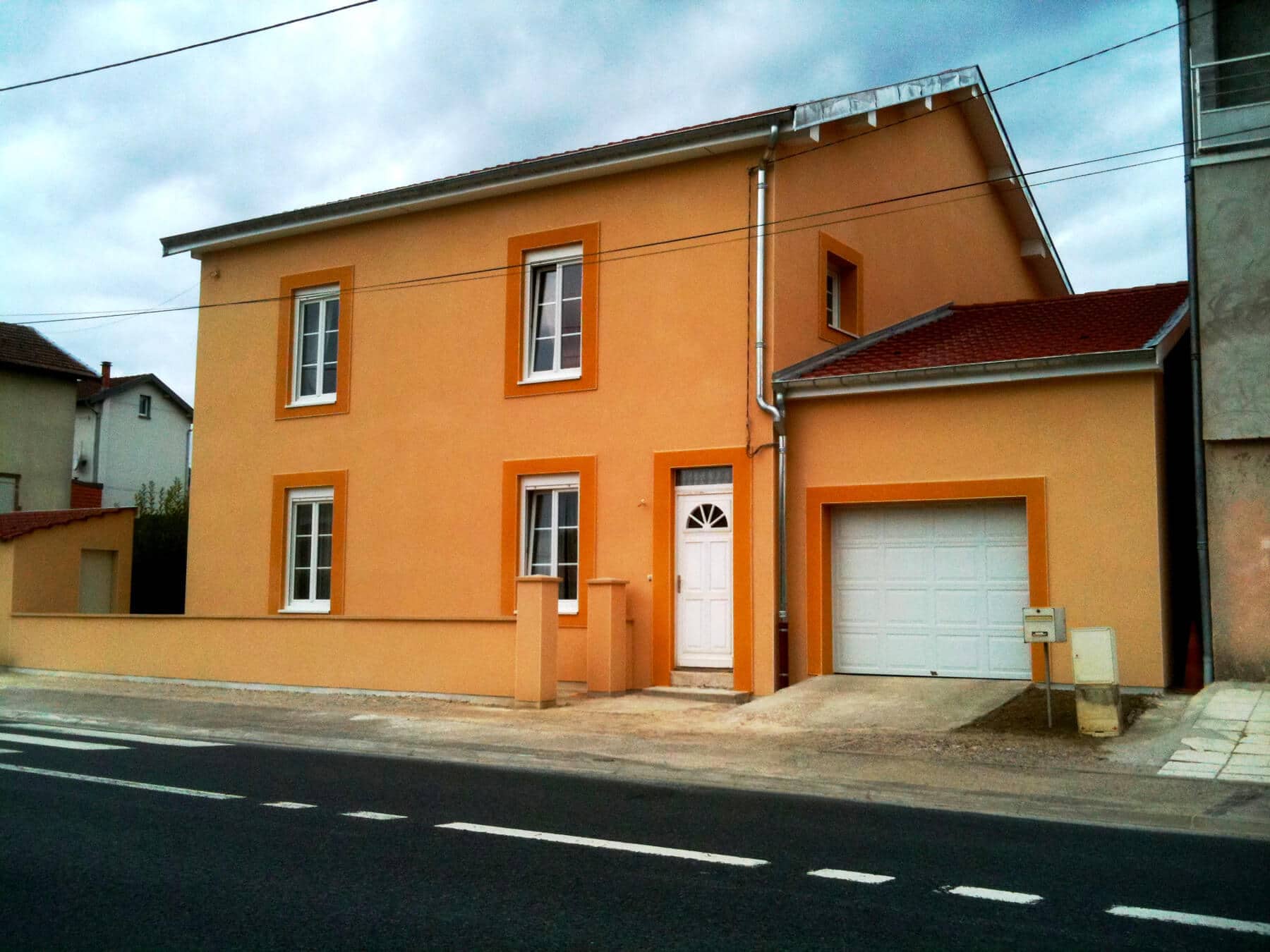 Rénovation façades maison à Bainville-sur-Madon (54 Meurthe-et-Moselle)