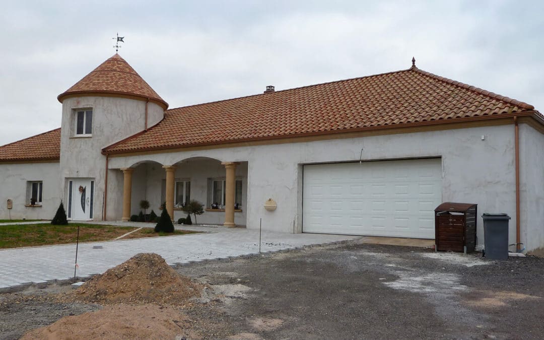 Ravalement façade pavillon neuf à Beyren-lès-Siercks (57 – Moselle)