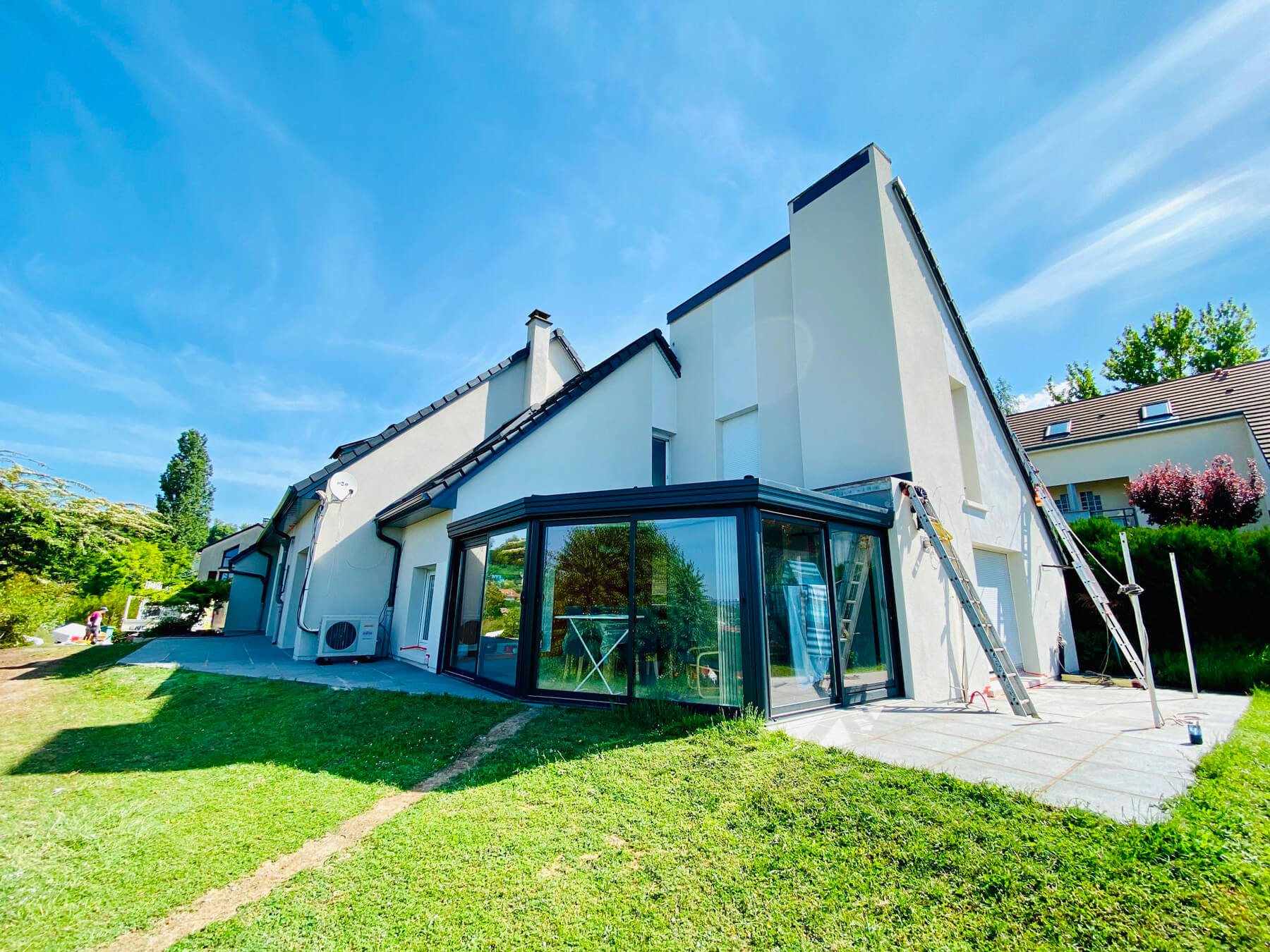 Ravalement de façade à la chaux aérienne dans le 54