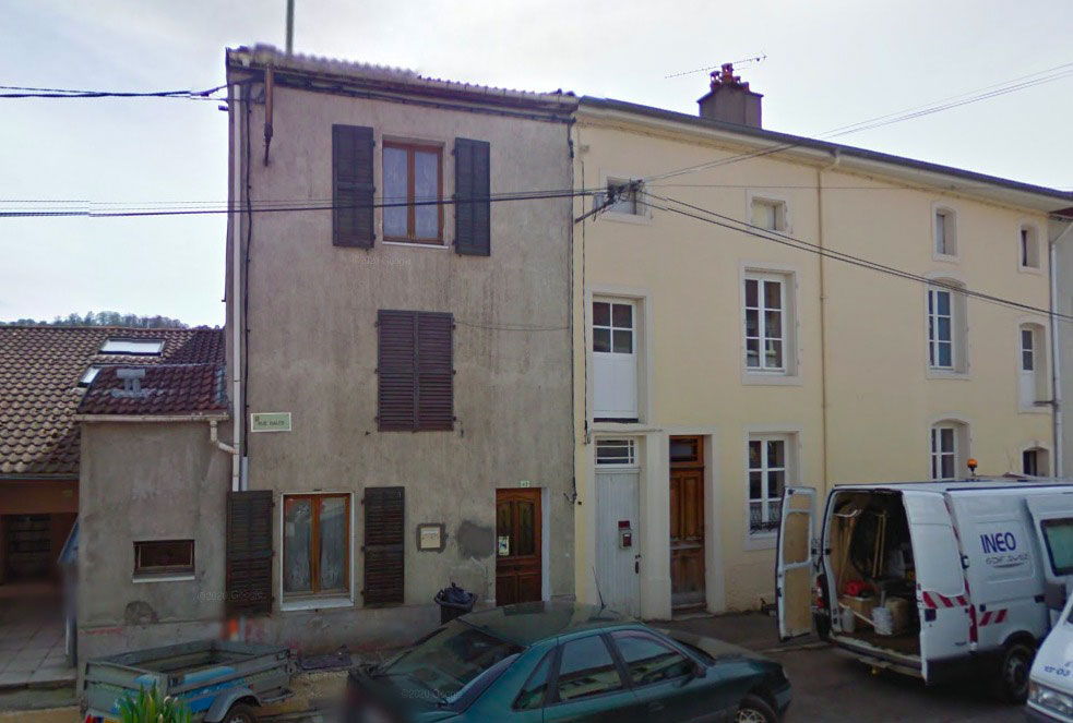Ravalement de façades d'un ensemble de 3 maisons en Lorraine