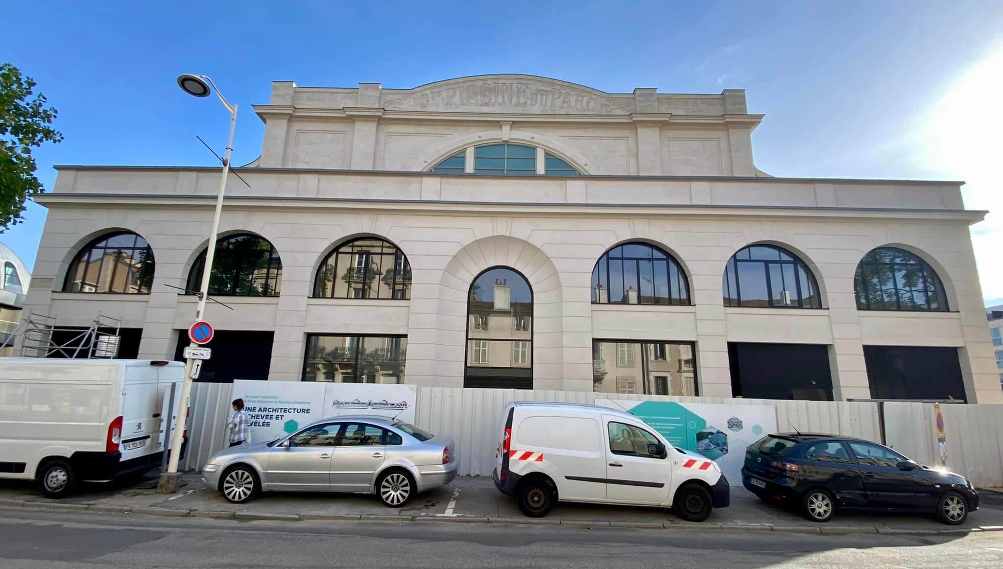 Rénovation façades Piscine Nancy Thermal 54