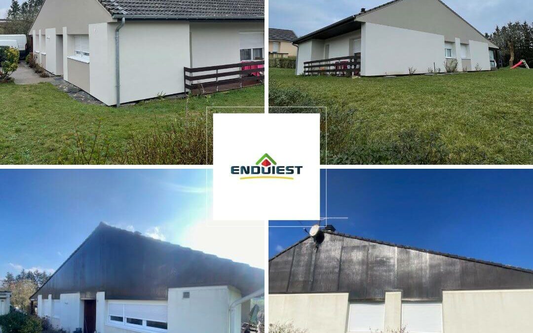 Isolation des murs extérieurs avant après