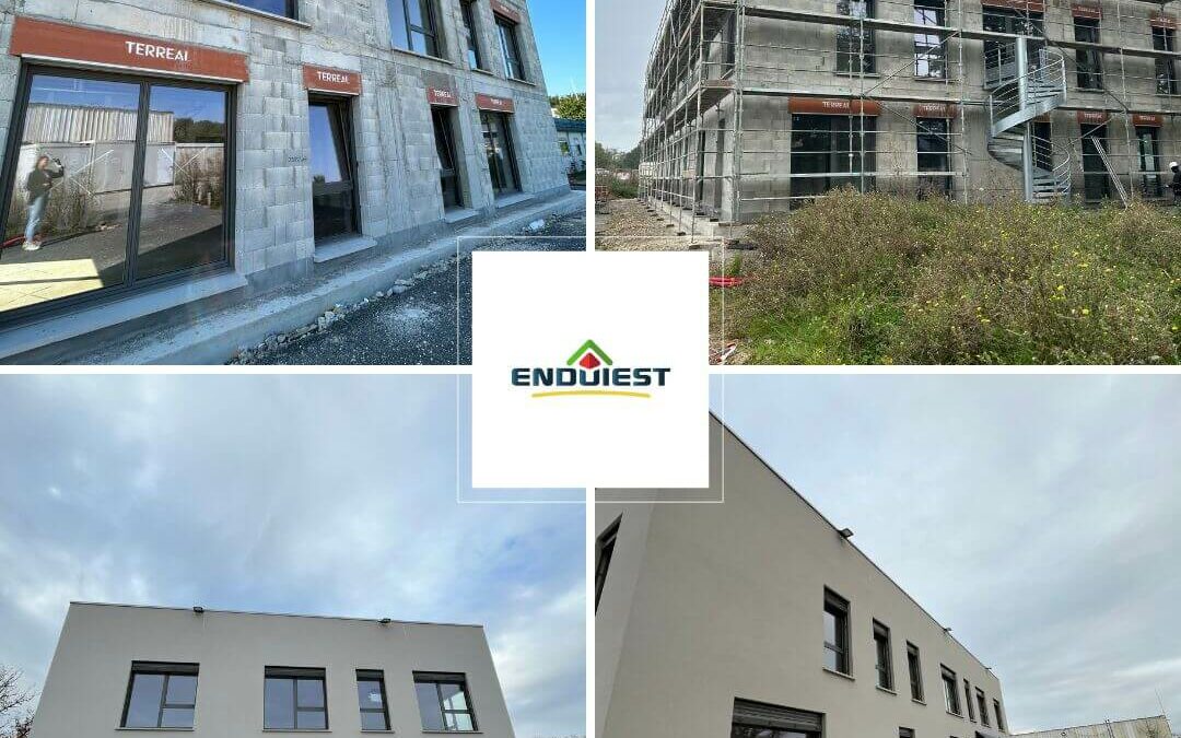 Ravalement Enduit monocouche à la chaux aérienne dans le 54