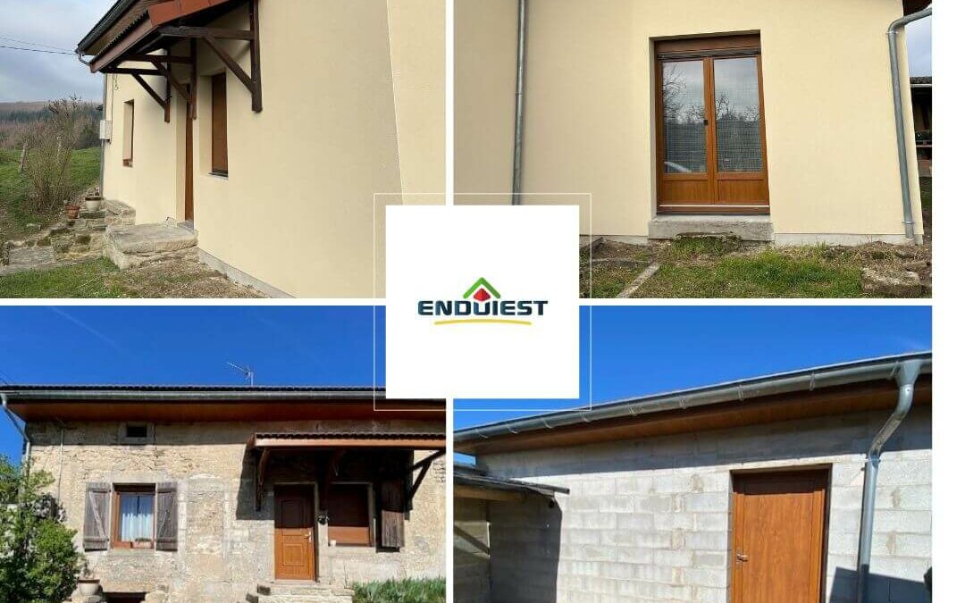 Rénovation en profondeur d’une façade en Meurthe-et-Moselle
