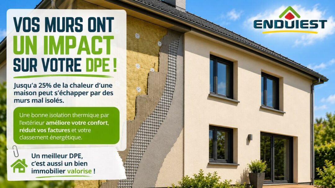 Façade et DPE : comment vos murs influencent votre classement énergétique